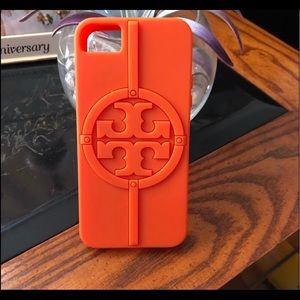 Authentic Tory Burch iPhone 5 case.